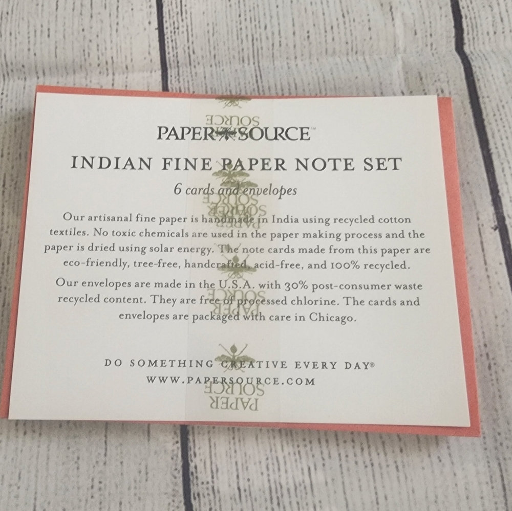 Paper Source 6 Card Note Set - Picture 3 of 4